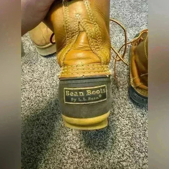 L.L. Bean Bean Boots women’s size 8 brown black - Picture 2 of 8